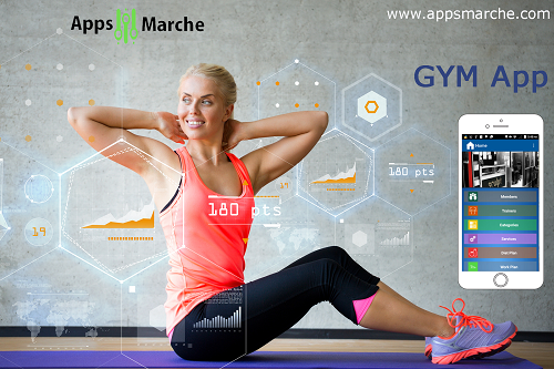 fitness mobile app best solution for gym management, best fitness mobile app, gym mobile app